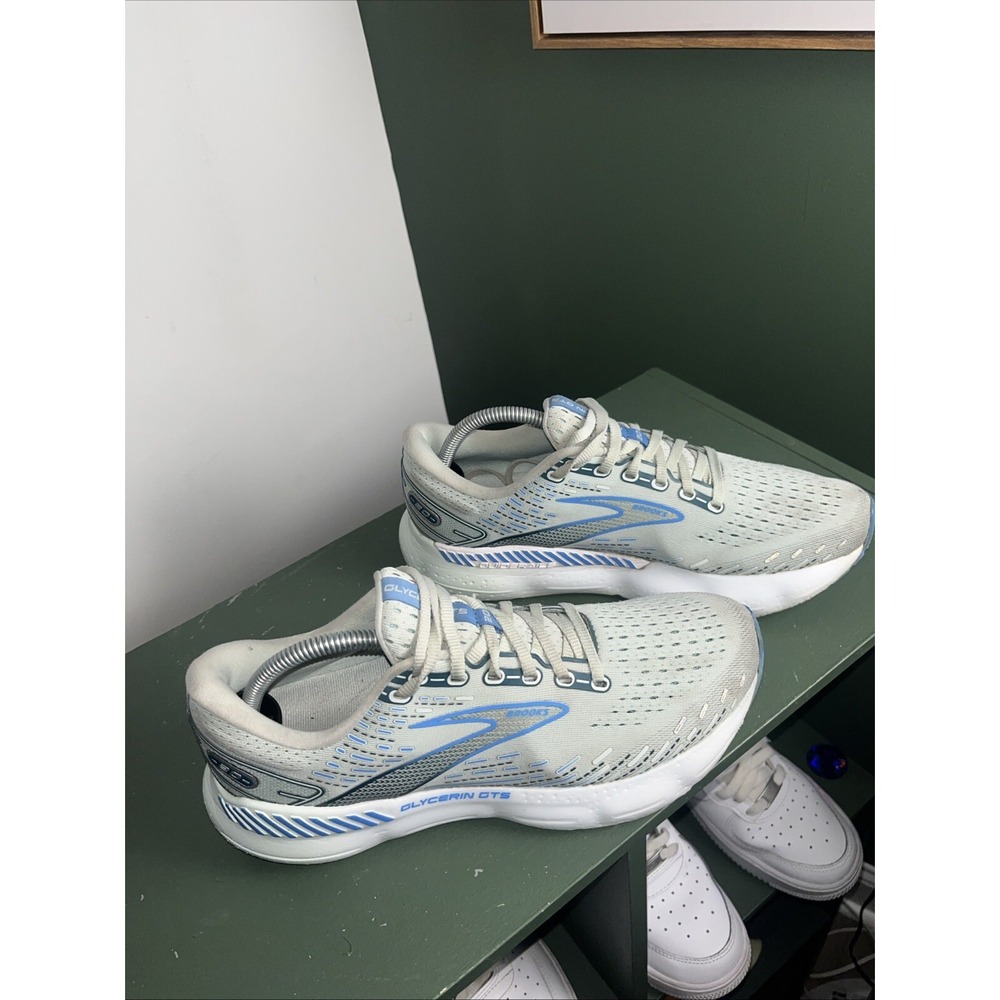 Brooks Glycerin GTS 20 Running Shoes Blue Glass/Marina/Legion Blue Size 10.5B